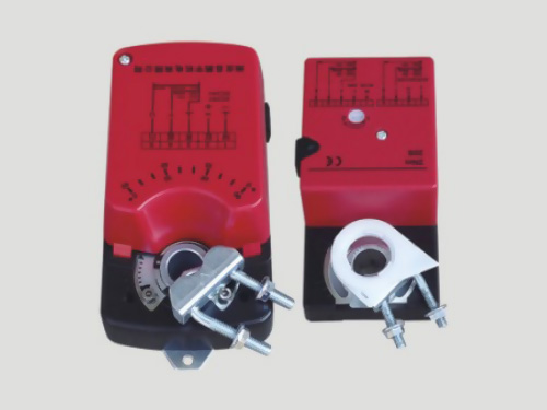 Simulated damper actuator (analog mechanism)